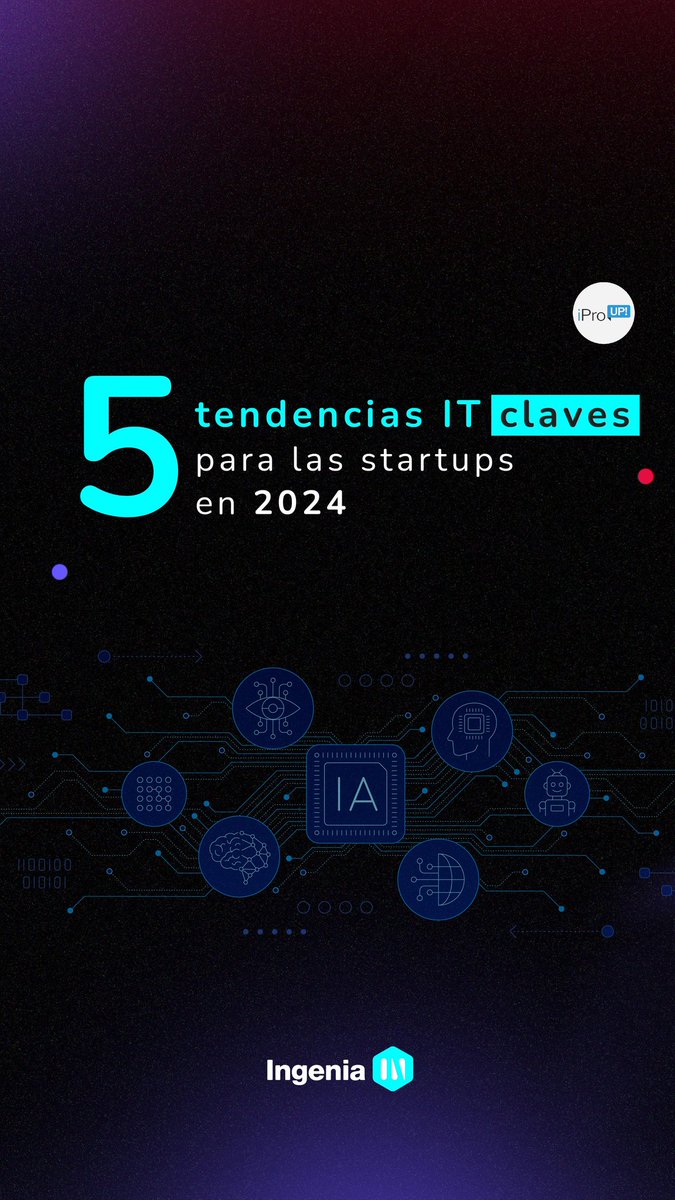 Ingenia_la's tweet photo. No te pierdas las principales tendencias en IT para elevar startups en 2024.
El Círculo de #TechDirection de Ingenia analizó las tecnologías clave para escalar negocios, pasando por el crecimiento de la #IA, la expansión de servicios #Cloud, las APIs como producto, GreenOps https://t.co/N9A5nkqXds
