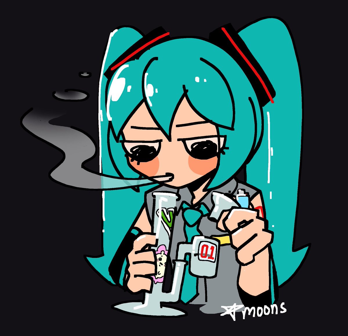 starryxm00ns's tweet image. smoke