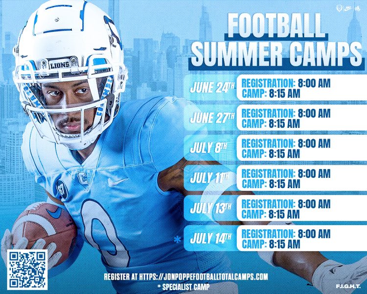 Experience Ivy League football in the Big 🍎 this summer! Plan your trip!