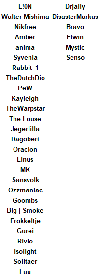 Olympus is in two days, but of course we also want to make sure we have enough switches to make sure we get it right.

Hereby, this is a reminder to bring your switch and the list who already bring their switch via StartGG.