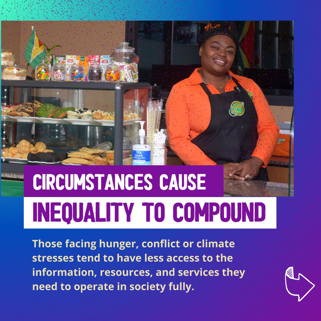 1//2 Investing in women has a transformative impact on overall development and growth. #wfpcaribbean #IWD2024