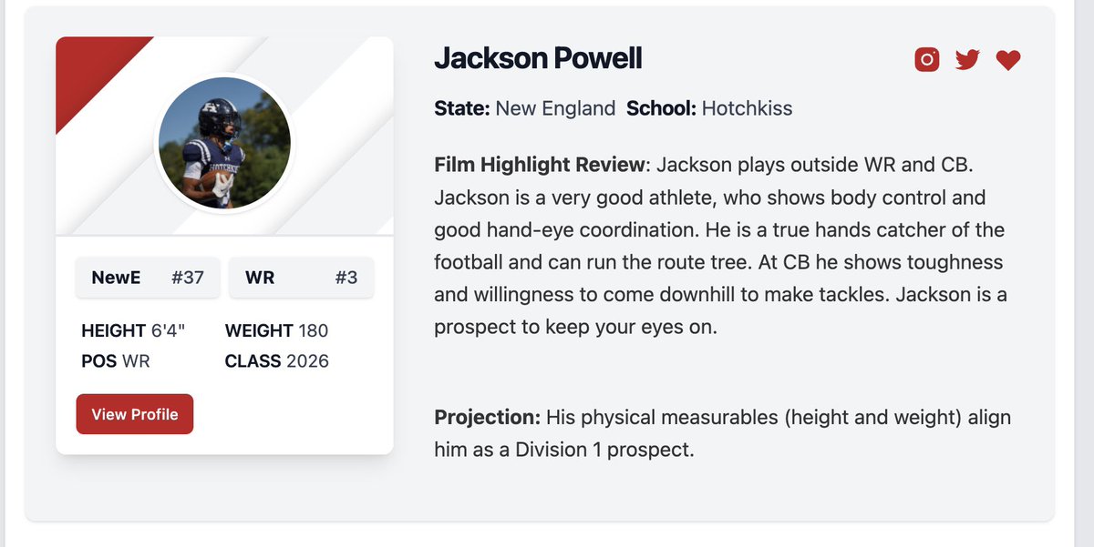 powelljackson23's tweet photo. Thank you to @BrianPhillips13 for the write up!! 

@Coach_D_Quinn 
@HotchkissVFB https://t.co/jhzJco1VT6
