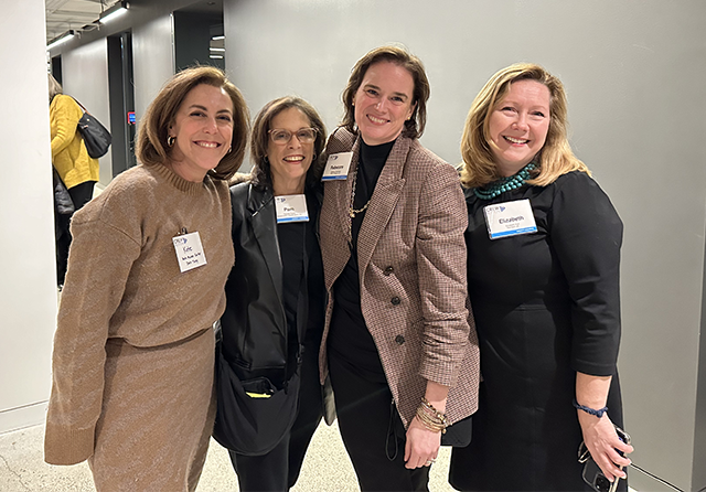 CREWBoston's tweet photo. Last week, CREW Boston came together to welcome our new members, honor members of our Legacy Council, &amp; give back. While enjoying some appetizers &amp; drinks, members assembled hygiene kits for @HeadingHomeInc &amp; menstrual care kits for @DignityMatters_ . Thanks to @JLL  for hosting! https://t.co/LDHVgZeW5a
