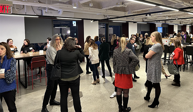 Last week, CREW Boston came together to welcome our new members, honor members of our Legacy Council, &amp; give back. While enjoying some appetizers &amp; drinks, members assembled hygiene kits for <a href="/HeadingHomeInc/">Heading Home</a> &amp; menstrual care kits for <a href="/DignityMatters_/">Dignity Matters, Inc.</a> . Thanks to <a href="/JLL/">JLL</a>  for hosting!