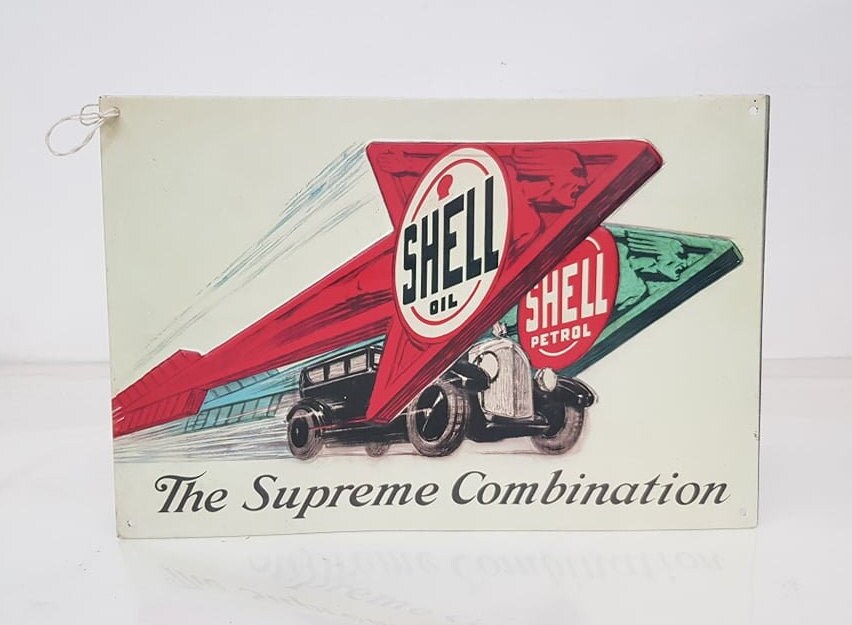 arlissbryant's tweet image. Shell Motor Oil Vintage Style Metal Sign tuppu.net/7902199 #Etsy #kitchenconnection #RetroSign