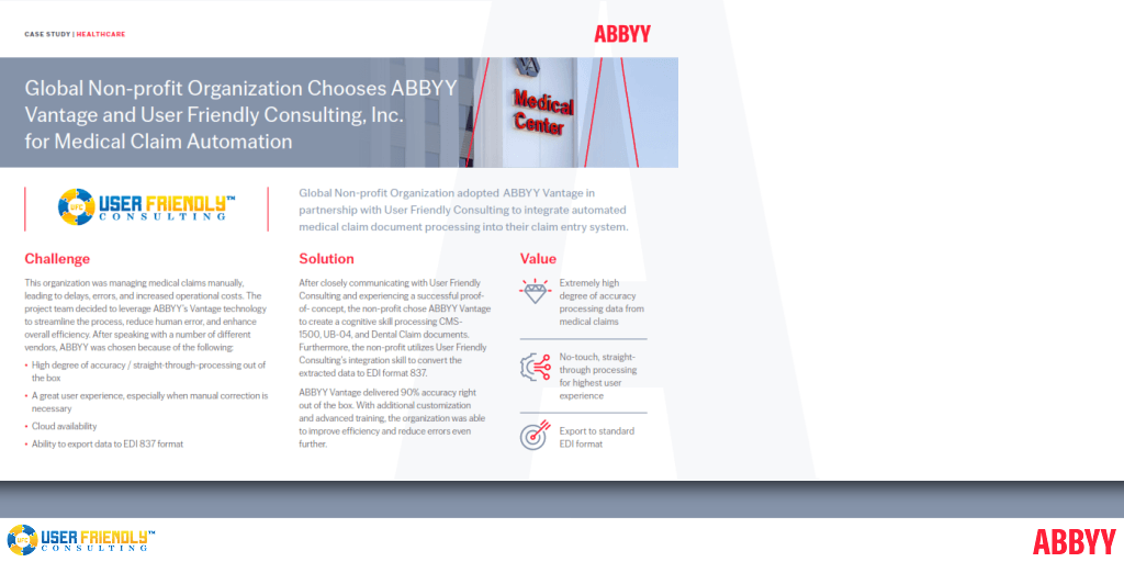UFCInc's tweet photo. Even though it is not possible to add more hours to a day, the choices we make can allow us to improve the quality of the 24 hours we do have. Learn in our case study how a global non-profit added value to their work hours via @ABBYY_Software Vantage. https://t.co/n9iyjmLFKr https://t.co/Og8MmM80mz