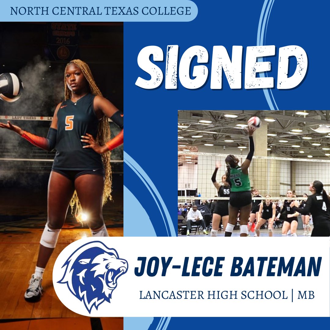 SIGNED✅ Joy-Lece Bateman from Lancaster High School!🤩

Welcome to the lion family!🦁💙

#GOLIONS #NCTCVB24 #LIONFAMILY