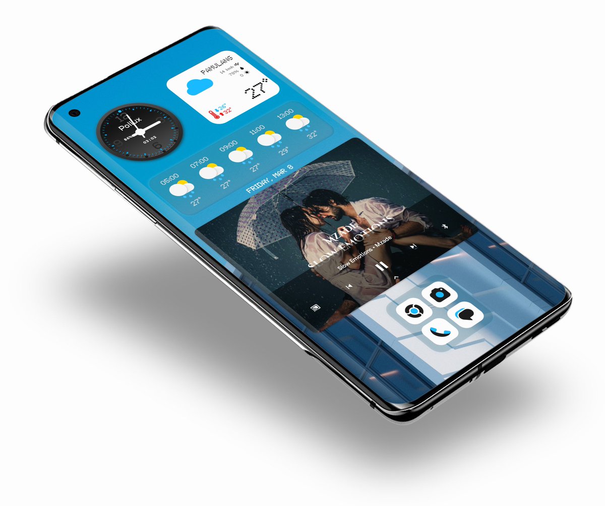 homescreenvibes's tweet photo. FriYeay!
โข Nova Launcher
โข Wall, clock, current condition @NarikDesign (modified + Pollux clock iconBG @jjlam)
โข iOS 15 dock #phonecustimization
โข Ahxmin player @RodKahx
โข Google Weather FC
โข Temps @TeboulDavid1
#android #homescreen #withnova #wallpapers #widgets #icons https://t.co/0pLH6Xtqse