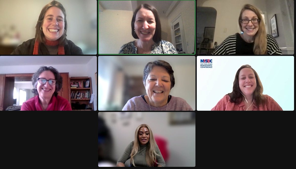 Great JCAN NYC &amp; <a href="/JoinDayenu/">Dayenu: A Jewish Call to Climate Action</a> meeting w/ Leah Goldman &amp; Brittany Wafer from <a href="/AndreaSCousins/">Sen. Stewart-Cousins</a> office.  Huge shout out to the Majority Leader for ongoing support of #climatejobsjustice. Cheering the Senate on as they fight to include climate justice in this year's budget.  <a href="/NYRenews/">NY Renews</a>