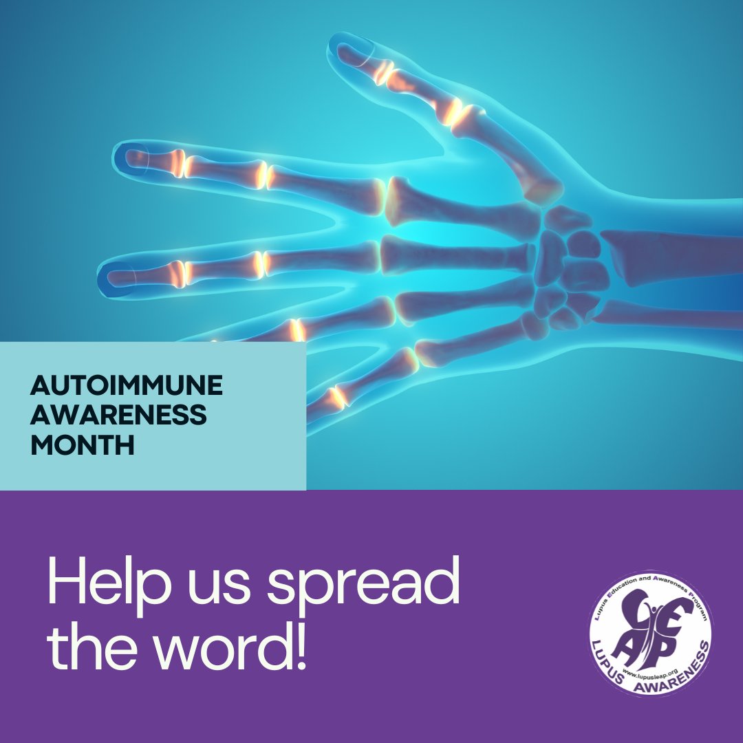 March is #AutoimmuneDisease Awareness Month. Join us in raising awareness and supporting those living with autoimmune diseases. Here are just a few of them: Rheumatoid Arthritis (RA) Type 1 Diabetes #Lupus Multiple Sclerosis (MS) Psoriasis Crohn's Disease #support #hope