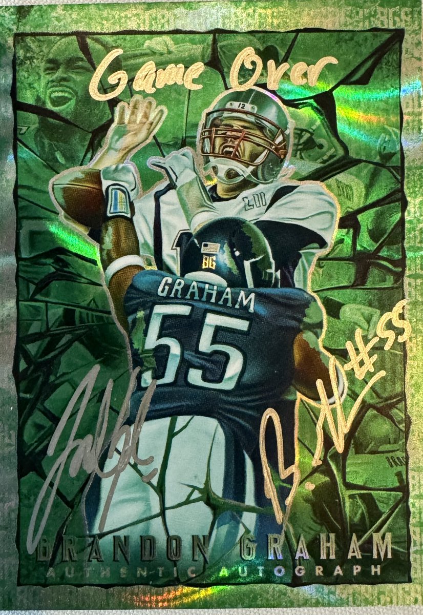 mark meany (@markmeany) on Twitter photo Coolest card ever!! Tonight on <a href="/6abc/">Action News on 6abc</a> get a sneak peak at <a href="/brandongraham55/">Brandon Graham</a> and <a href="/Spector_Art/">Spector Art</a> commemorative trading card. Sorry <a href="/TomBrady/">Tom Brady</a> but anything bigger than the “sack heard around the world”? Hear from BG tonight on #ActionNews Coolest card ever!! Tonight on <a href="/6abc/">Action News on 6abc</a> get a sneak peak at <a href="/brandongraham55/">Brandon Graham</a> and <a href="/Spector_Art/">Spector Art</a> commemorative trading card. Sorry <a href="/TomBrady/">Tom Brady</a> but anything bigger than the “sack heard around the world”? Hear from BG tonight on #ActionNews