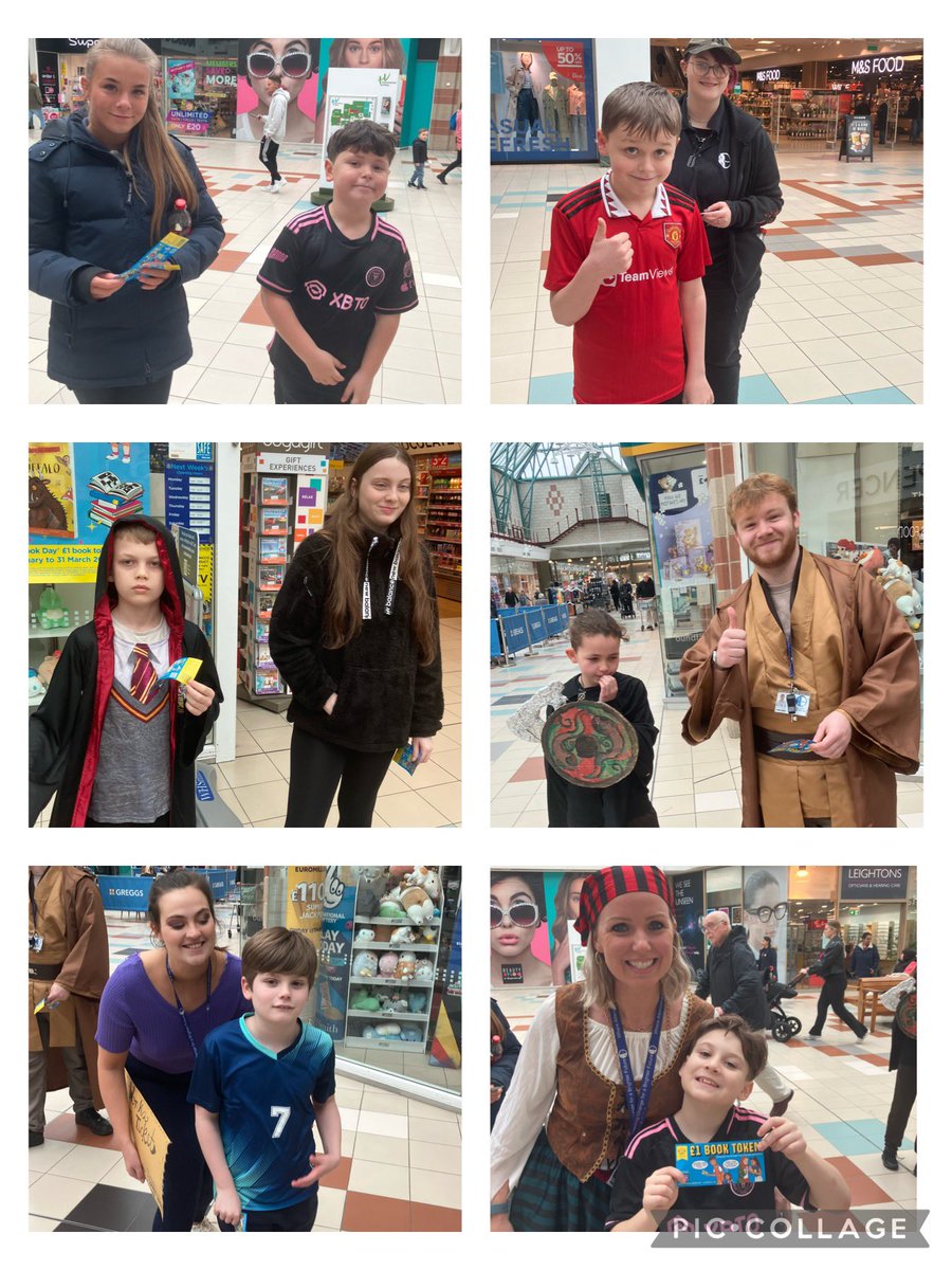 ICSENAspenClass's tweet photo. World Book Day 2024 📚 We really enjoyed showing off our costumes and exchanging our tokens for books today. Thank you to the peer mentors from the Rowans for helping us. #worldbookday #workingtogether @TheRowansAP https://t.co/sUHTmBqh5z