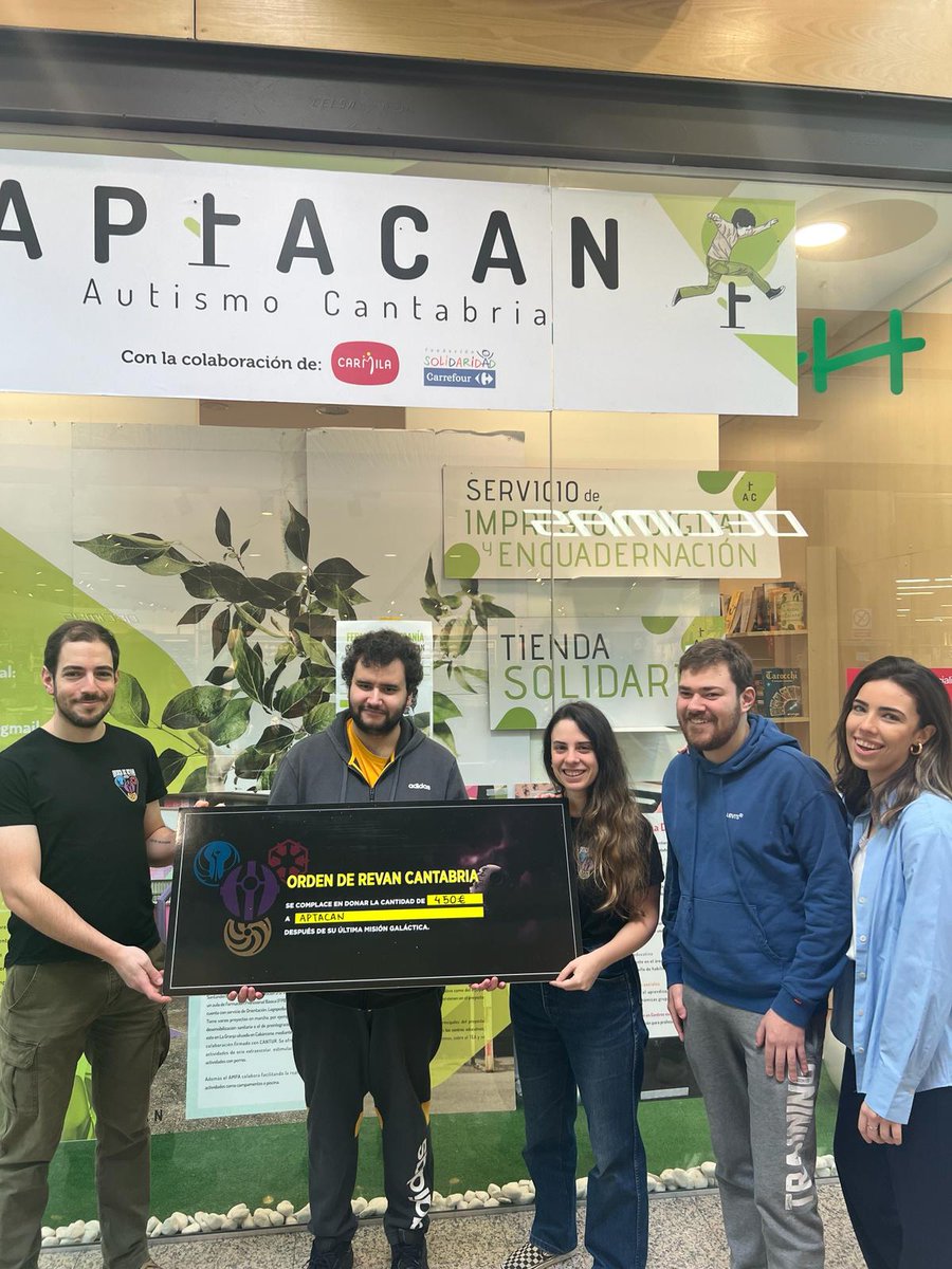 OrdenRevanCan's tweet photo. Esta semana dos de nuestros miembros en representación de toda nuestra asociación han tenido el placer y la oportunidad de visitar y conocer a parte de @aptacan, con el motivo de poder realizarles una donación en su favor de 450€. https://t.co/0fZ5Ne89wl