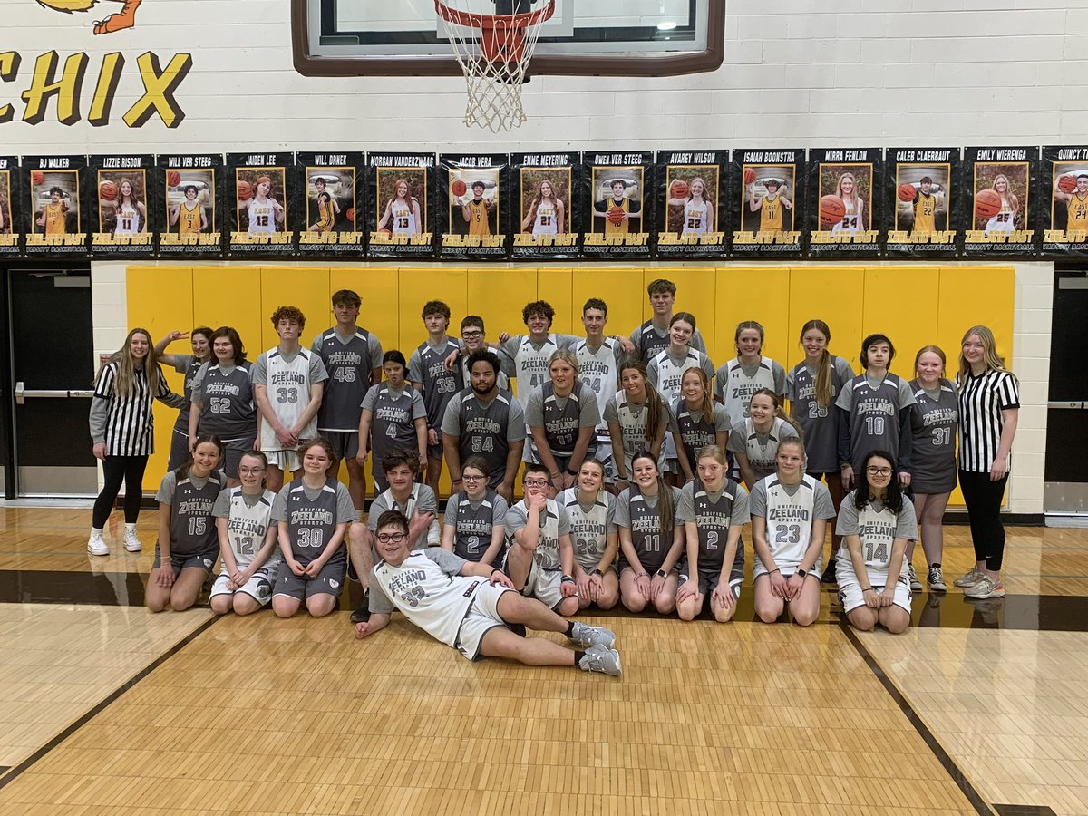 duxsports's tweet photo. One of the best days of the year: Zeeland Unified Basketball in front of ZE/ZW HS students/staff.  Love
seeing the support!! https://t.co/6R3ydXFmUb