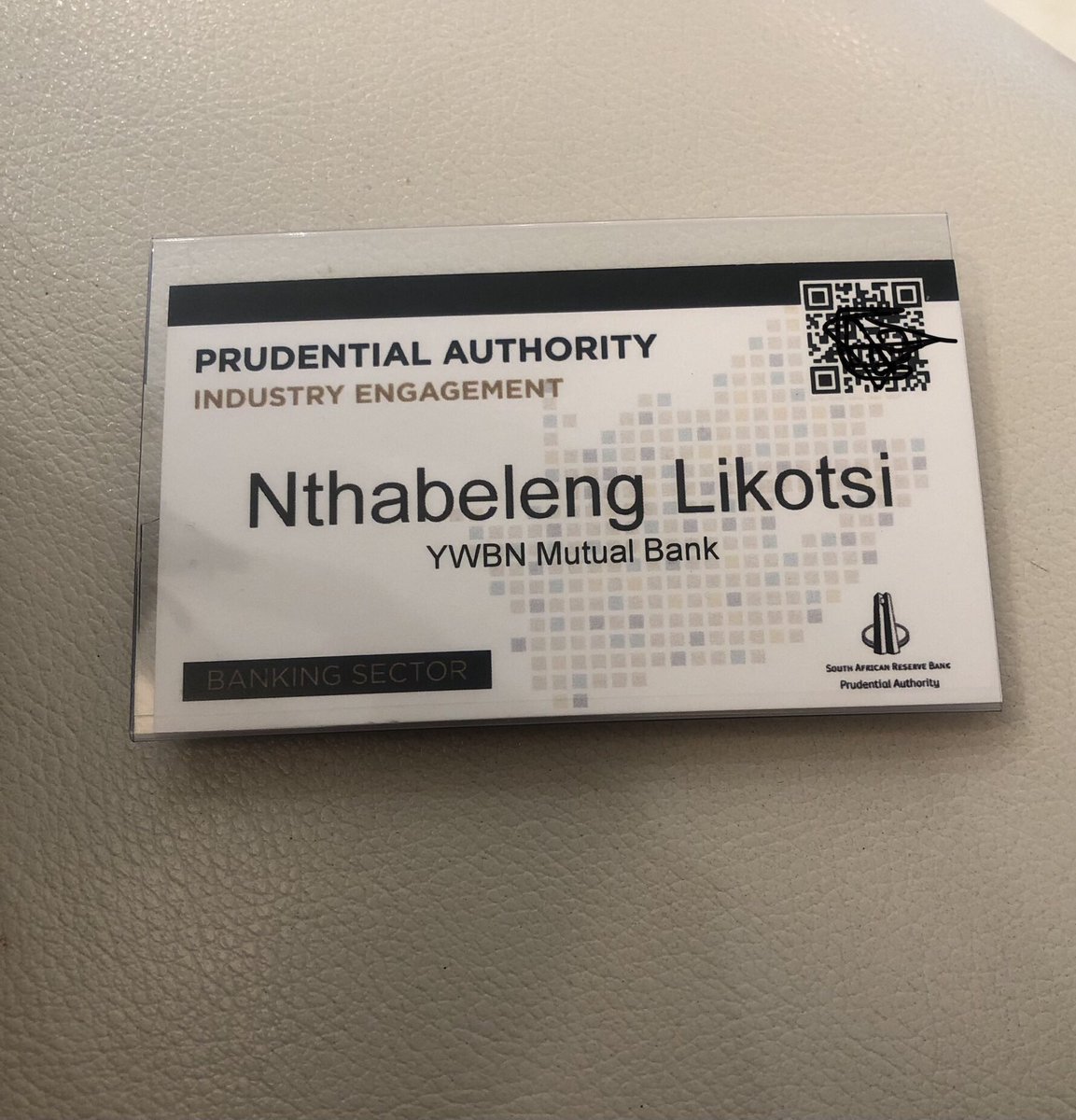 MissNthabeleng's tweet photo. Today neah, I met Ms. Hannah Sadiki, the CEO of Bidvest Bank(the only black woman Bank CEO) I went to introduce myself and gave her the warmest hug, told her it felt great breathing the same air as her at the South African Reserve Bank’s Prudential Authority industry Engagement. 

See, today we attended our first industry engagement as a Mutual Bank 🥲🥲🥲

As I prepare to sleep, I’m reflecting on this day,   the only way to summarize it is to say “Black Child it’s possible, don’t give up on your dreams”