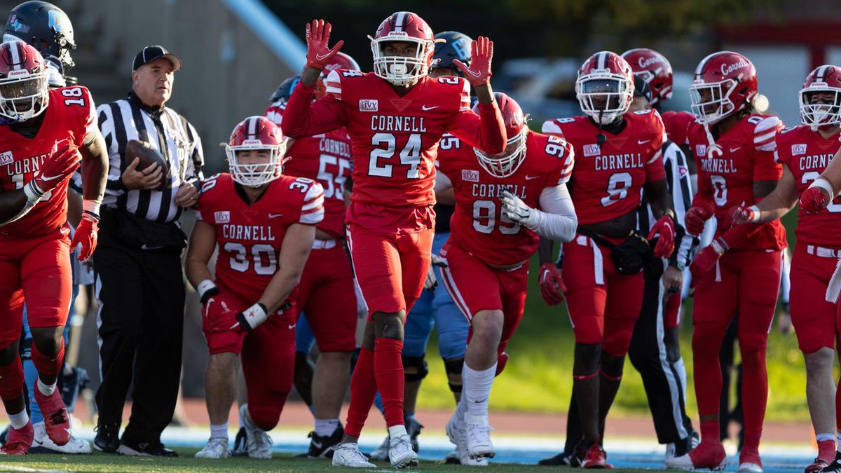 Jackson McCarter (@j_mccarter02) on Twitter photo After a great phone call with <a href="/CoachEFranklin/">Eric Franklin</a> i am blessed to earn my FIRST D1 offer from <a href="/BigRed_Football/">Cornell Football</a>
<a href="/PatriotHS_FB/">Patriot Pioneers Football</a> <a href="/FinnertySean/">Sean Finnerty</a> <a href="/ThedealFitness/">chris garrett</a> <a href="/c4_training/">C4 ATHLETIC PERFORMANCE</a> <a href="/PrepRedzoneVA/">Prep Redzone Virginia</a> <a href="/VaPrepsRivals/">Virginia Preps</a> After a great phone call with <a href="/CoachEFranklin/">Eric Franklin</a> i am blessed to earn my FIRST D1 offer from <a href="/BigRed_Football/">Cornell Football</a>
<a href="/PatriotHS_FB/">Patriot Pioneers Football</a> <a href="/FinnertySean/">Sean Finnerty</a> <a href="/ThedealFitness/">chris garrett</a> <a href="/c4_training/">C4 ATHLETIC PERFORMANCE</a> <a href="/PrepRedzoneVA/">Prep Redzone Virginia</a> <a href="/VaPrepsRivals/">Virginia Preps</a>