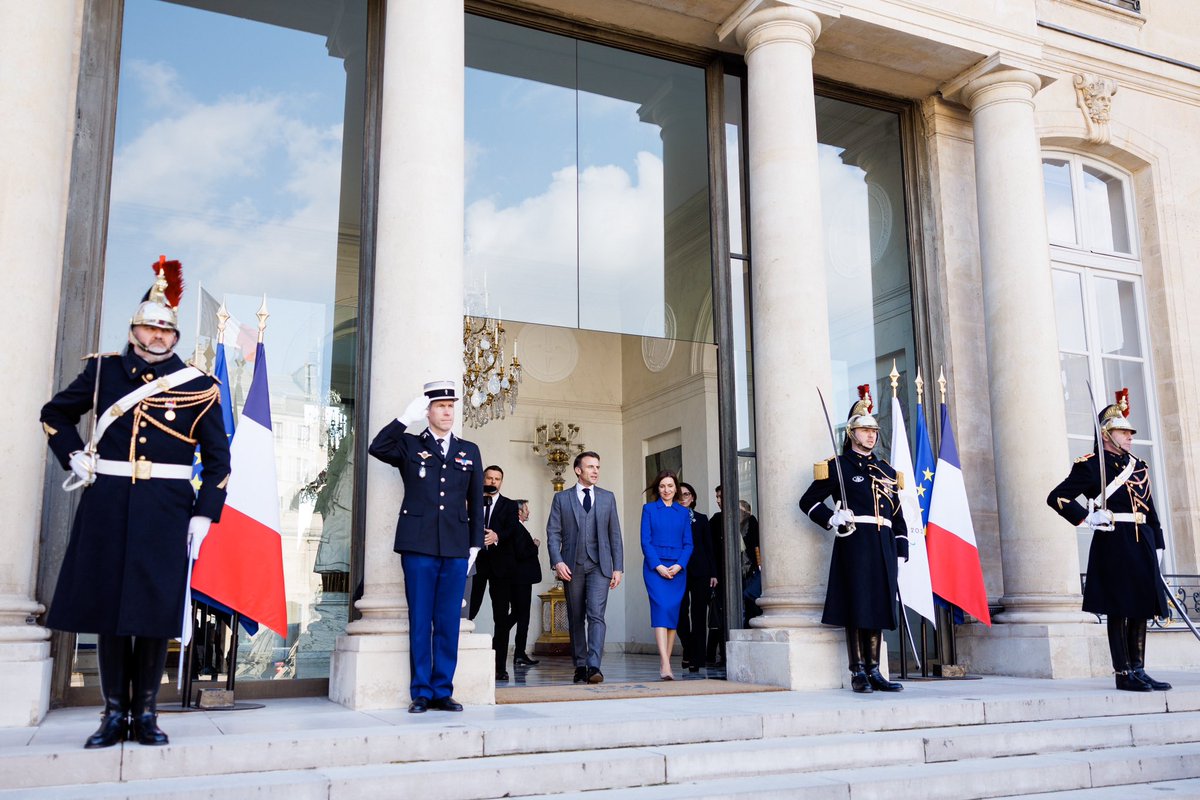 sandumaiamd's tweet photo. Deepening ties, Moldova and France have signed today defence and economic cooperation agreements. 

With France by its side, Moldova is growing stronger and economically more resilient. https://t.co/5qlGOOC7zy