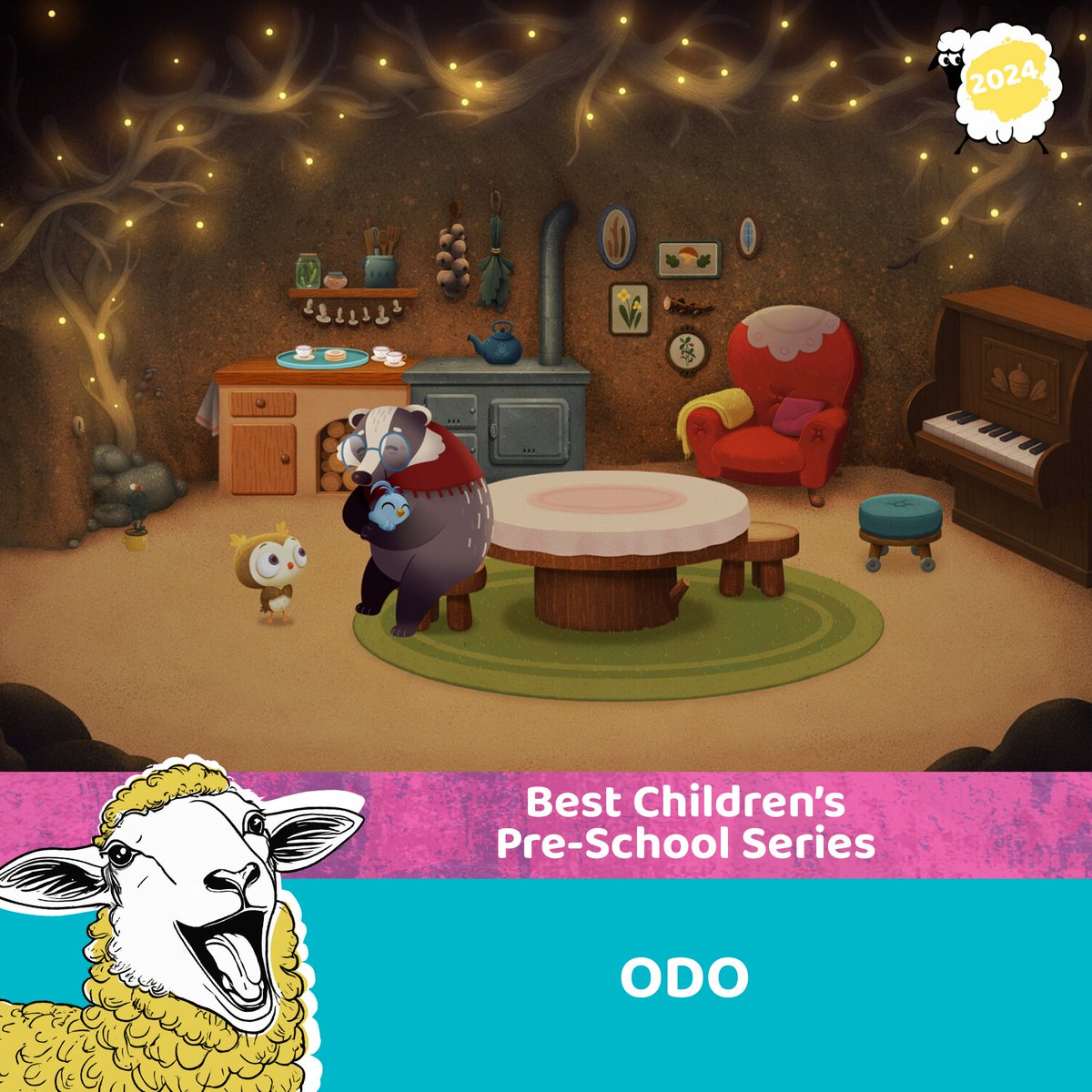 Well done ODO for winning Best Children’s Pre-School Series! #BAA24