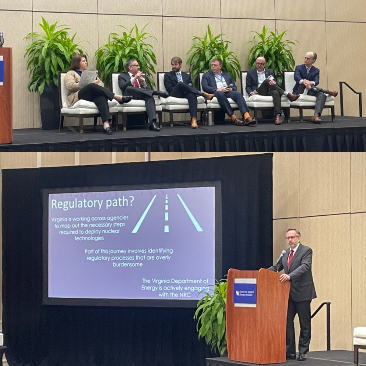 I had the privilege of presenting Virginia's Energy Plan and Governor Youngkin's Nuclear Moonshot at today's conference, thanks to the invitation from Oakridge National Lab and the University of Kentucky Center for Applied Energy Research.