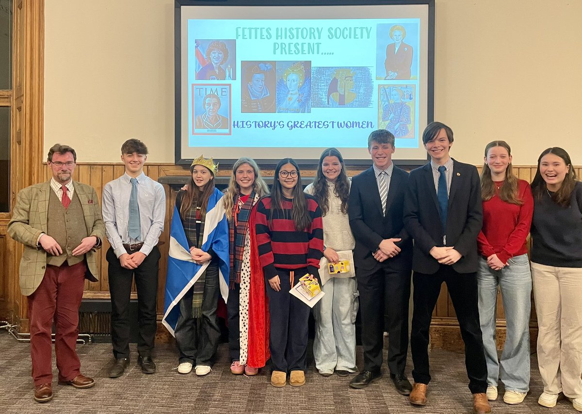 History at Fettes tweet media