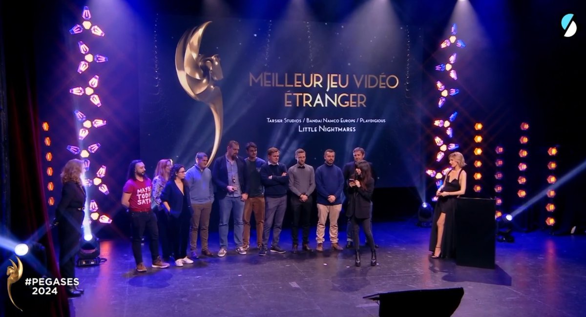 Playdigious's tweet photo. We won!!! ❤️❤️
#LittleNightmares won the #Pegases2024 for best international mobile game!
Thanks to everyone we are so happy! https://t.co/ZZj92RScM0