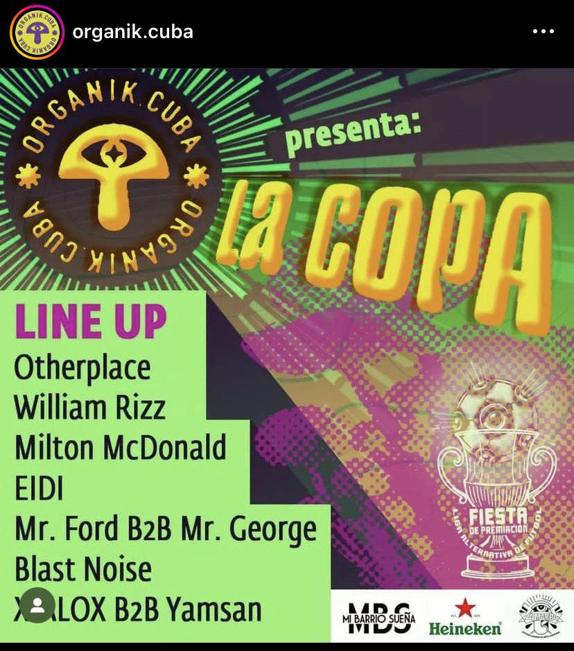 Ganamos la copa el viernes y el sábado lo celebramos en el party de Organik 🥋 

Pd: hagan las pre-reservas pa k se ahorren un money y se echen traguito de bienvenida