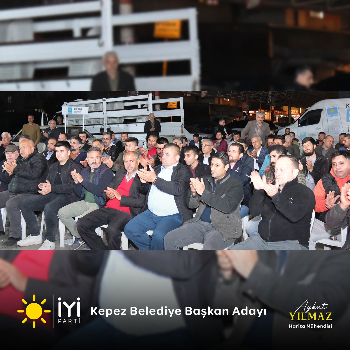 irfanyilmazbsk's tweet photo. Altınova Mahalle Sakinlerimizle engellemelere boyun eğmeden kapalı semt pazarımızda buluştuk. Bize ve mahalle sakinlerimize yapılan zulme rağmen, YILMADAN, YIKILMADAN, her mahallemizde daha kalabalık, daha çok çalışarak GELİYORUZ. Hep Birlikte Başaracağız!
Biz Büyük Bir Aileyiz.. https://t.co/nU0pSShLRj