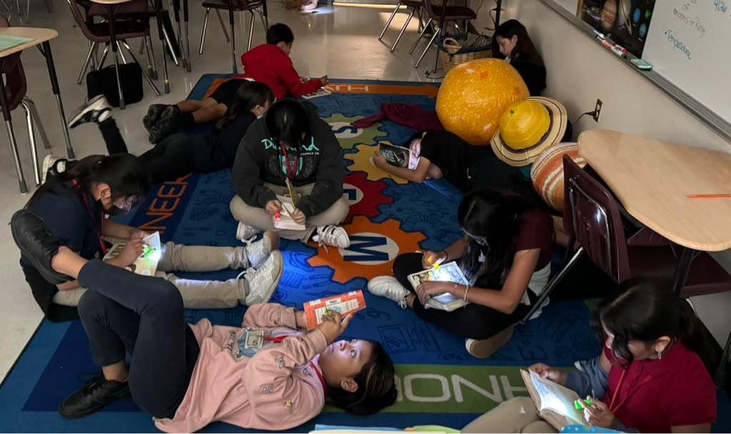 HLELeaderInMe's tweet photo. Celebrating Read Across America with fun literacy activities! #LaunchintoLeadership https://t.co/AbNNFfLDbA