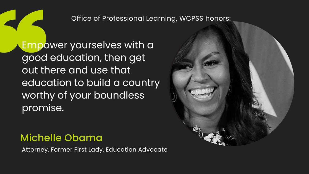 We're bringing a familiar face to our Women's History month celebration. Today we're honoring Michelle Obama. She is former First Lady, attorney, and an education advocate.