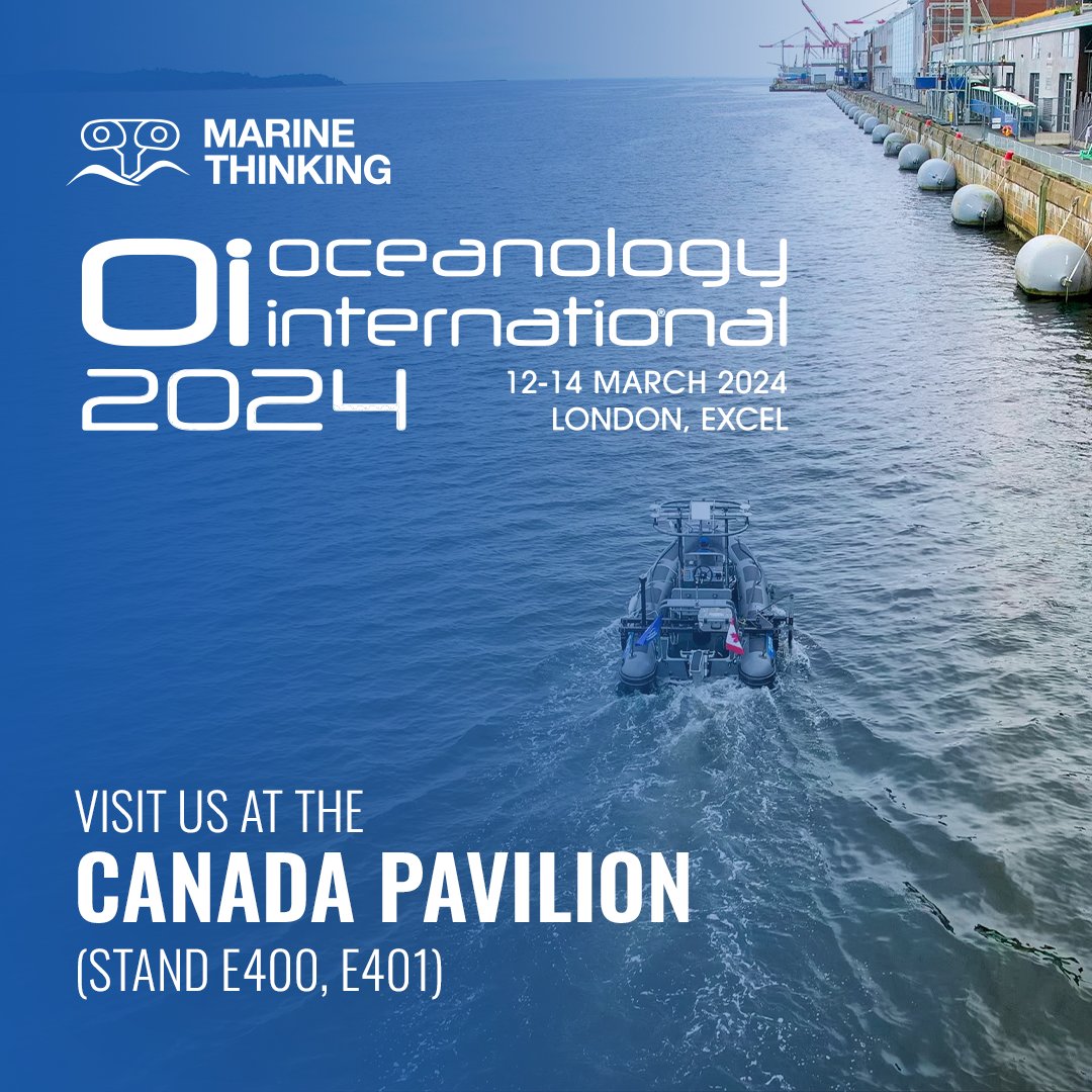 Our bags packed and ready to go. Next week, we cross the pond for @oceanologyintl London (Mar 12-14). Swing by the 🇨🇦 Canada Pavilion (E400, E401) as we showcase our autonomous vessel technology and line of USVs powered by Marine Tensor™.
 
#CanadaOi2024  #Oi2024 #Oi24