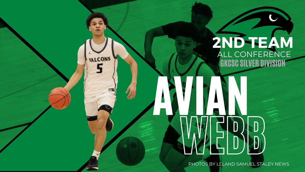 Super proud of Junior Avian Webb and all that he and his teammates accomplished this season. 23-6 overall. 9-1 in conference. #StaleyStrong