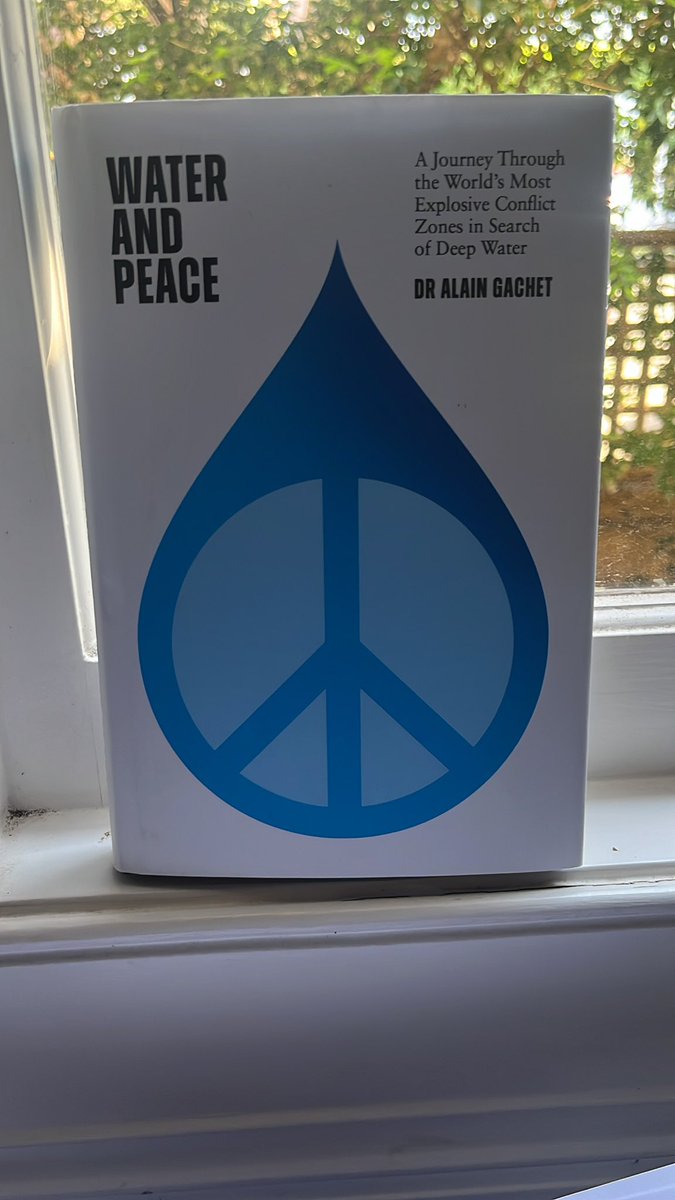 I’ll be at Readings in Carlton next Wednesday evening speaking to the extraordinary French geologist Alain Gachet about his book - Water and Peace. Come along and say hi readings.com.au/events/dr-alai… @ReadingsBooks