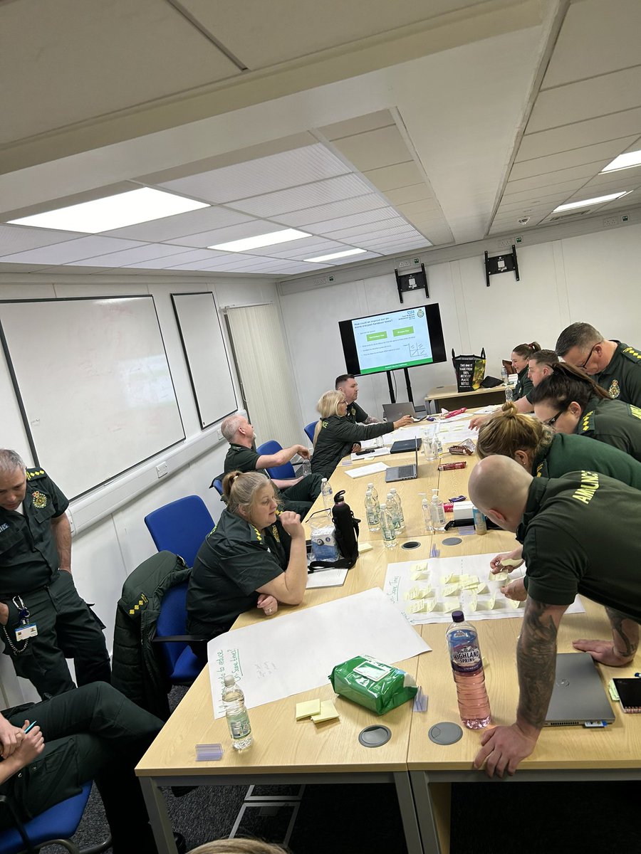 Alison Watson (@alisonbicker) on Twitter photo Today we held a call cycle workshop with band 7 managers in Notts division <a href="/EMASNHSTrust/">East Midlands Ambulance Service NHS Trust</a>. Some really interesting ideas raised and some actions to take forward to improve experiences of our staff and our patients! Today we held a call cycle workshop with band 7 managers in Notts division <a href="/EMASNHSTrust/">East Midlands Ambulance Service NHS Trust</a>. Some really interesting ideas raised and some actions to take forward to improve experiences of our staff and our patients!