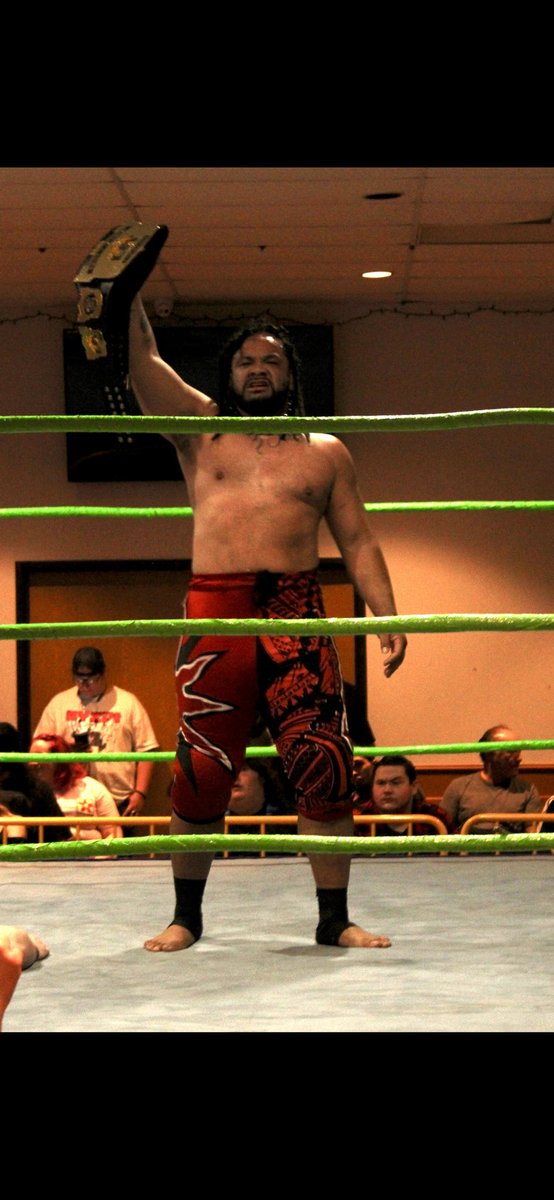 the_oiwa's tweet photo. Happy Birthday to the LIT Wrestling “Knuck if ya Buck” Champion. @SAMOANWEREWOLF https://t.co/GIGvvZFLTs