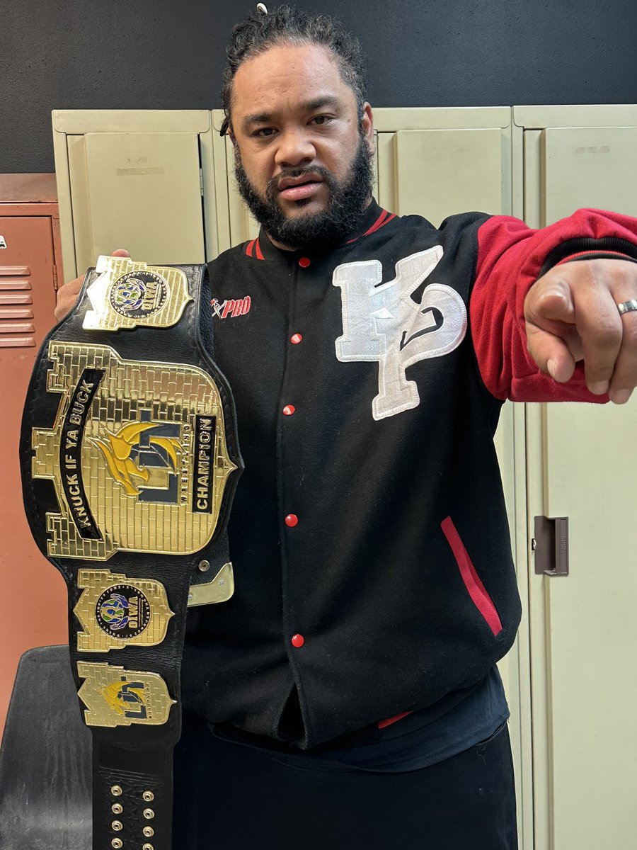 the_oiwa's tweet photo. Happy Birthday to the LIT Wrestling “Knuck if ya Buck” Champion. @SAMOANWEREWOLF https://t.co/GIGvvZFLTs