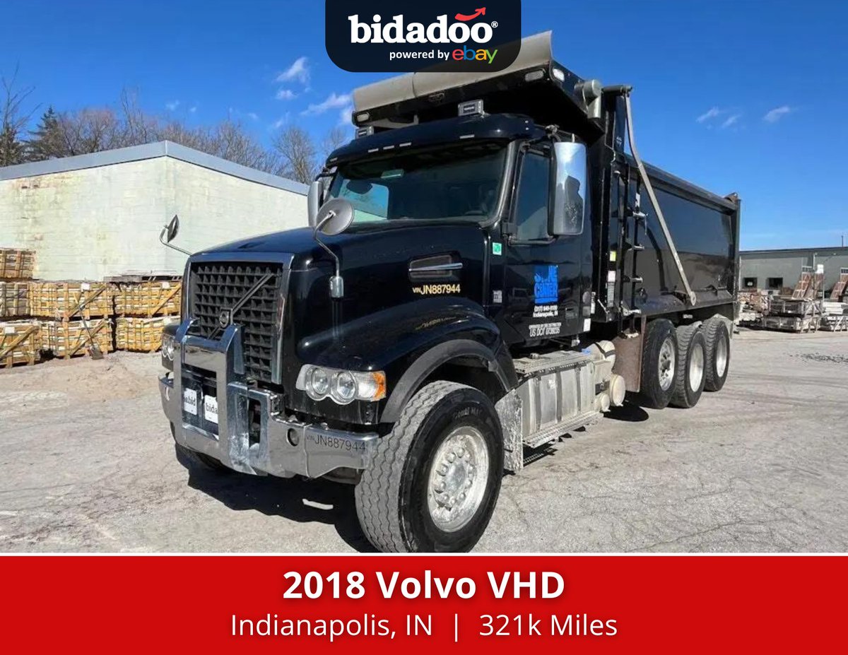 Get ready for another exciting Tuesday! Browse our selection of ADTs, boom lifts, dump trucks, skid steers, sleeper trucks, excavators, and much more selling Tuesday, March 12th. No Reserves, No Buyer's Premiums, and 100% Guaranteed. Bid Now: bidadoo.auction/Mar-12
