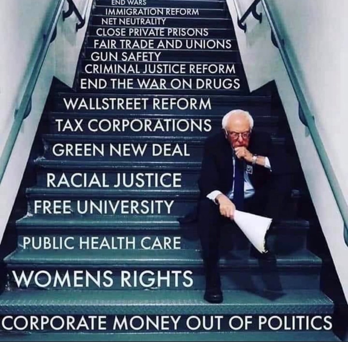 sandyjfisher's tweet photo. Calling all Bernie supporters…If you liked Bernie’s policies-you’ll love Marianne Williamson’s agenda!
#Marianne2024 
#ShesWithUs https://t.co/WdnTfHozZV