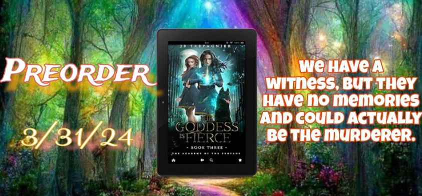 🪄 ✨ PREORDER 🪄✨ The Goddess Is Fierce The Academy Of The Profane 3 amazon.com/Goddess-Fierce… We have a witness, but they have no memories and could actually be the murderer.