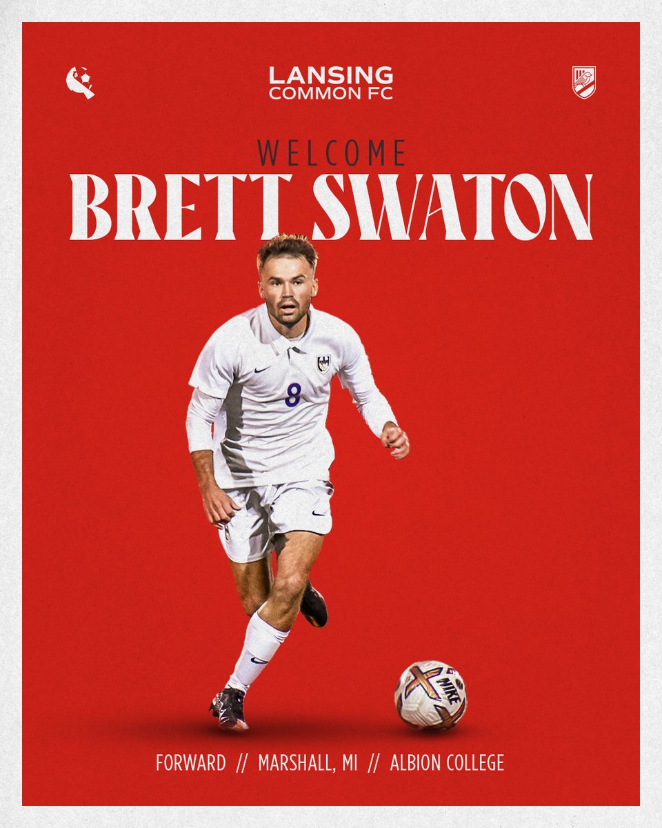 lansingcommonfc's tweet photo. More roster news! It's time to introduce you to 2 more players who are new to our squad for the 2024 season. Welcome, Storm and Brett! https://t.co/PmJIQRhjBJ