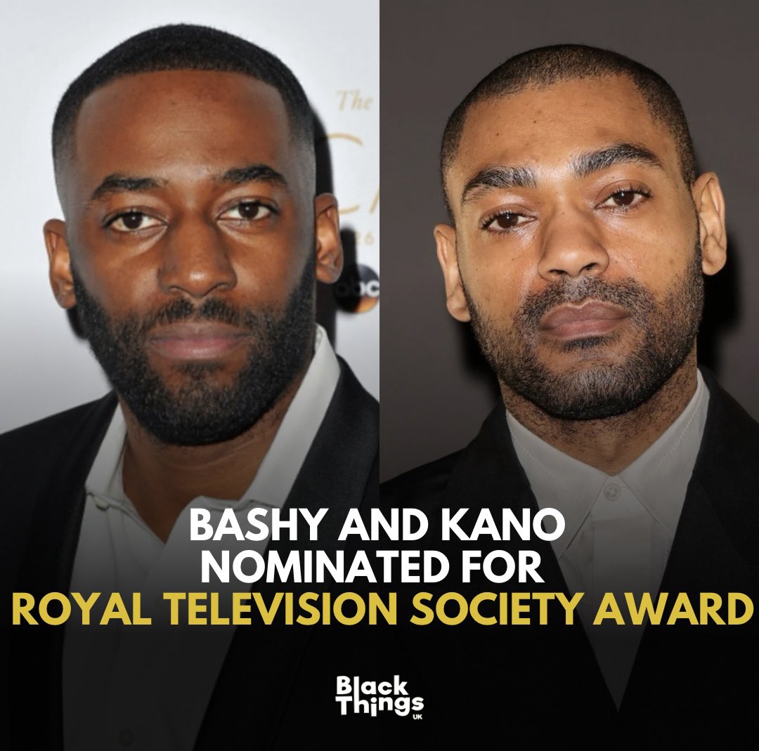 Bashy and Kano have been nominated for a Royal Television Society Programme Award. Kane Robinson ( @TheRealKano ) has been nominated for Leading Male Actor for ‘Top Boy’ Ashley Thomas ( @Bashy ) has been nominated for the Breakthrough Award in ‘Great Expectations’