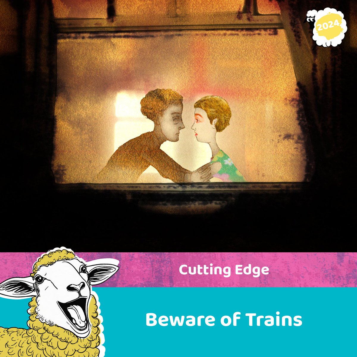 Winning the Cutting Edge award this year is Beware of Trains! Massive congratulations! #BAA24