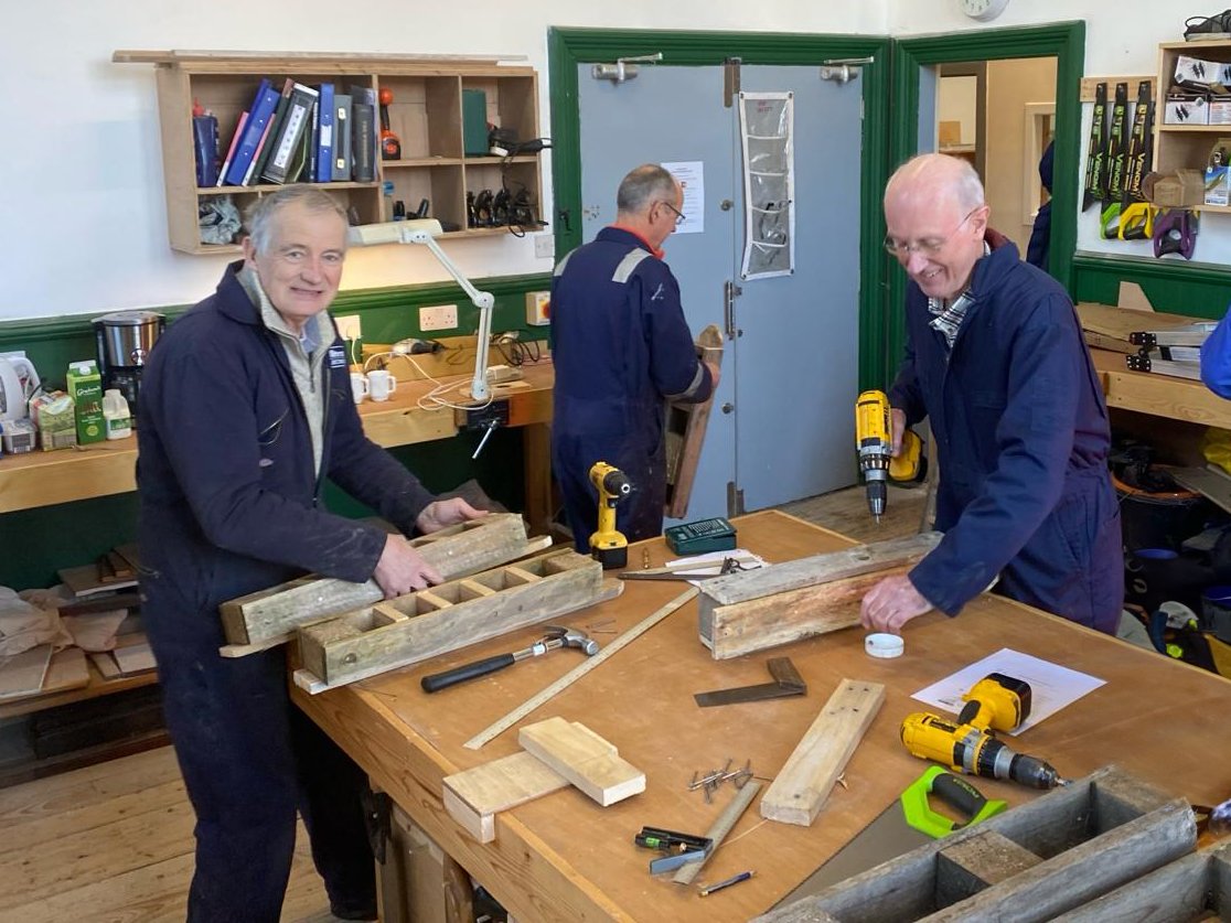 speyshed's tweet photo. Catching up on some of the photos from our shed. Lots of bird boxes produced... https://t.co/yZAicF3OAT