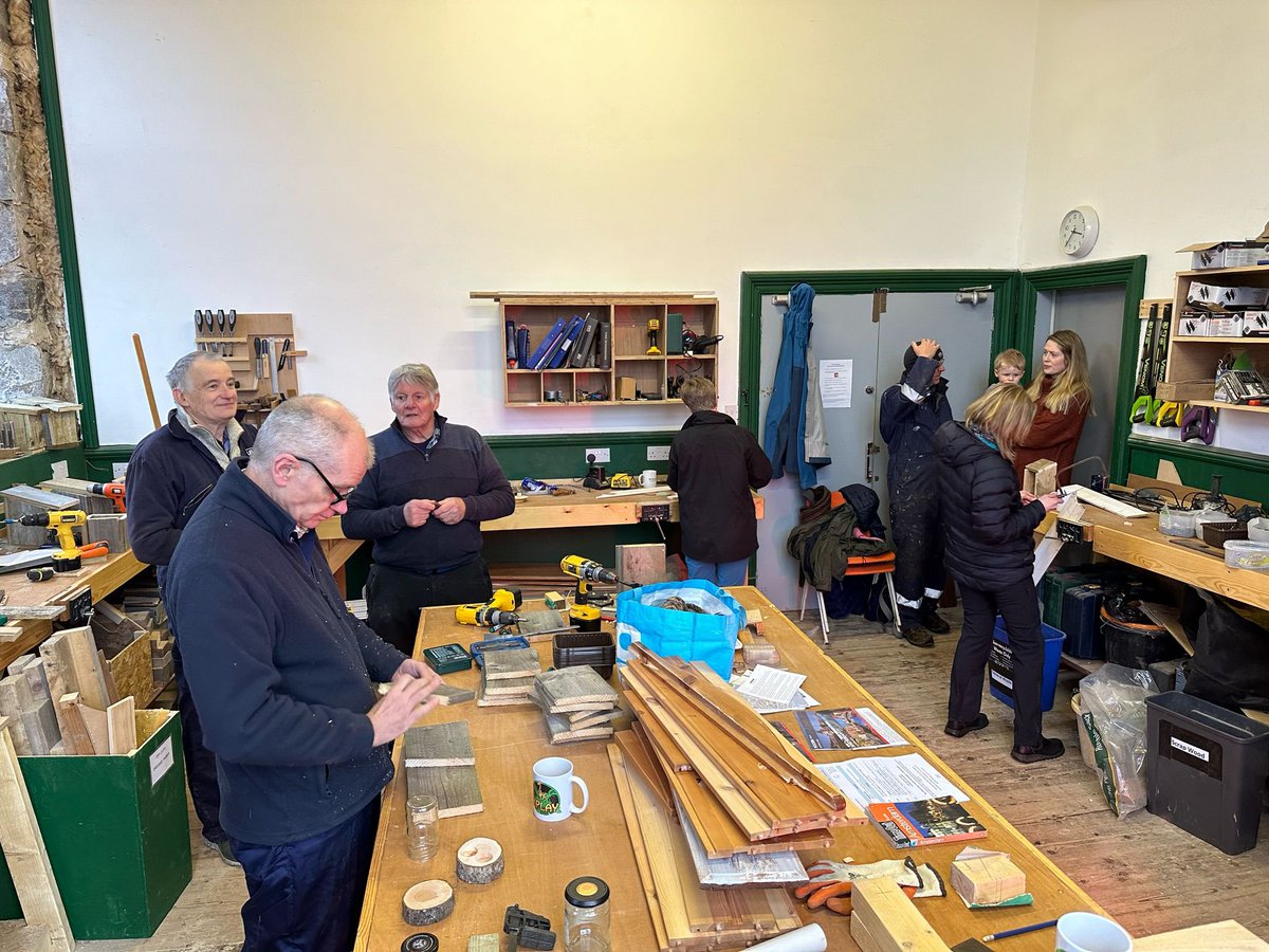 speyshed's tweet photo. Catching up on some of the photos from our shed. Lots of bird boxes produced... https://t.co/yZAicF3OAT