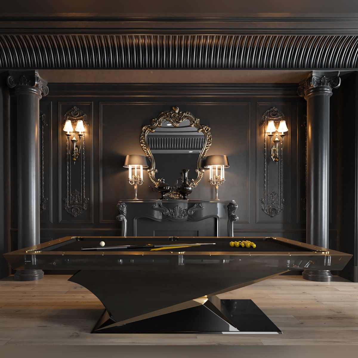 Step into the realm of timeless luxury with our Raven Pool Table. 

As graceful as its namesake, this masterpiece combines sleek lines and impeccable craftsmanship, commanding attention in any space.

#pooltable #custom #madeinlosangeles #luxuryinteriors