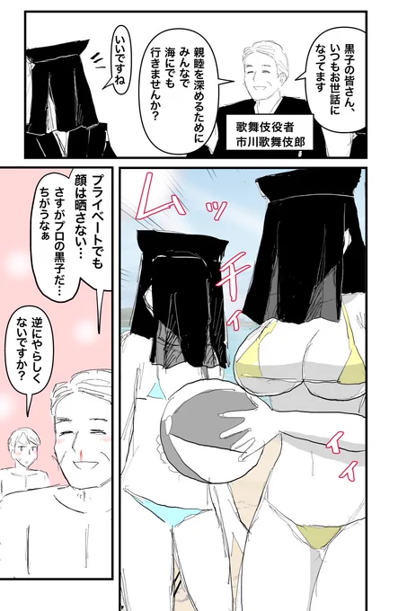 黒子、海に行く。 