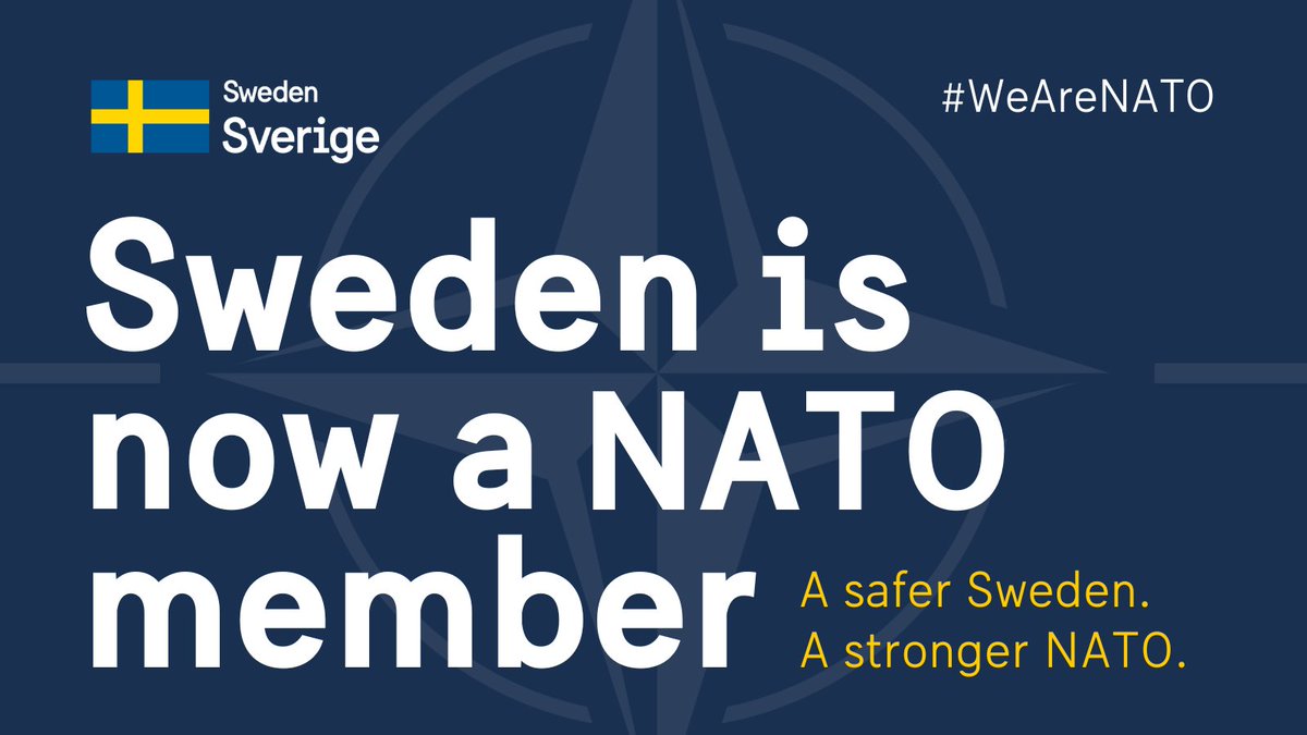 Sweden at NATO (@SwedenNato) on Twitter photo 2024-03-07 21:15:06