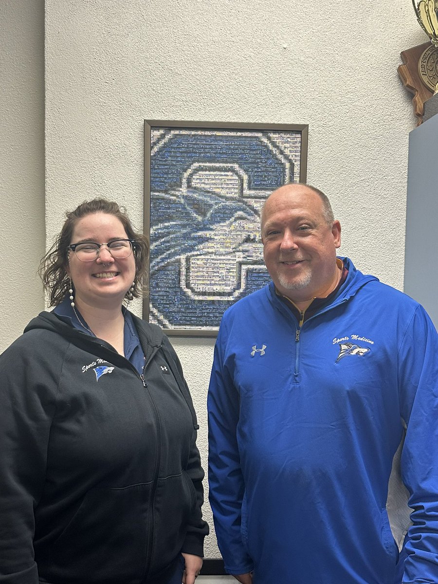 Happy National Trainers Appreciation Month. We just want to recognize two of the best.l, Emma Nettles and Justin Deer. Thank you for all of your hard work and dedication to our student athletes. @CUSDAthletics @GMilbrandt_CHS