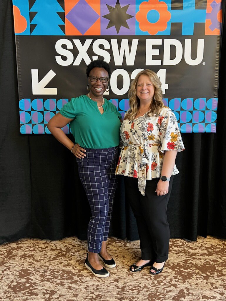 Awesome time at @SXSWEDU 🎉 Attended inspiring session by @thestemusic, book signing by the awesome @BLoveSoulPower, and my last day didn’t disappoint with “Centering Diverse Perspectives in Professional Organizations” with @ArringtonKatey & @kaylentucker 👏🏽🥰💪🏽 #SXSWEDU