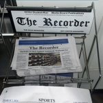 Photo by The Recorder (@TheRecorder)