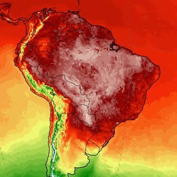 choquei's tweet photo. 🚨ALERTA: Nova onda de calor sufocante deve atingir o Brasil entre 11 e 15 de março. 

Rio Grande do Sul, Santa Catarina, Paraná, Mato Grosso do Sul, Mato Grosso, Minas Gerais, Rio de Janeiro e São Paulo, os termômetros podem registrar temperaturas 5ºC acima da média. https://t.co/k6iU55yttv